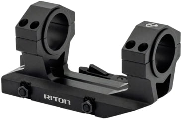 Image of Riton Optics QD Cantilever Riflescope Mount, 34mm, 1.79in, Black, X34QD