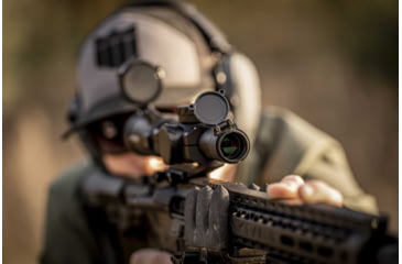 Image of Riton Optics 5 Tactix 1-10x24mm Rifle Scope, 30mm Tube, First Focal Plane, 3OT, Mil Red, Black, 5T110LFI23