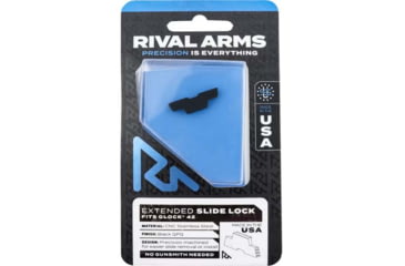 Image of Rival Arms Extended Slide Lock, Glock 42, Black, RA-RA80G004A