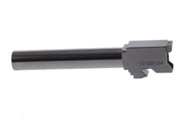 Image of Rival Arms V2 Pistol Barrel, Glock 17, 9mm Luger, 4.47in, 1-10 Twist, 1/2-28 Thread, Silver, RA-RA22G101D