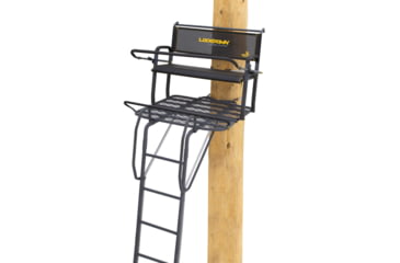 Image of Rivers Edge Treestands Lockdown 2-Man Treestand, Black, 811603010194