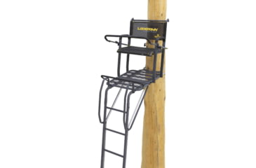 Image of Rivers Edge Treestands Lockdown Wide 1-Man Treestand, Black, 811603010170