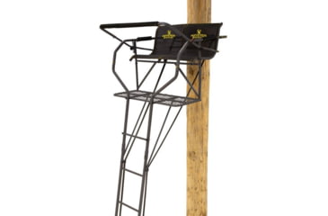 Image of Rivers Edge Treestands Relax 2-Man - LS Treestand, Black, 16ft 10in, RE673