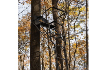 Image of Rivers Edge Treestands Relax Wide - LS Treestand, Black, 16ft 9in, RE672