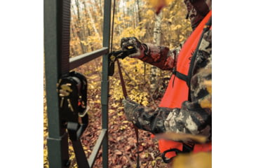 Image of Rivers Edge Treestands TwoPlex- LS Treestand, Black, 17ft 1in, RE669