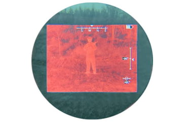Image of RIX RENV-M 1x25mm Enhanced Night Vision Monocular, with white tubes 1400 FOM, Black, Small, RENVMW14