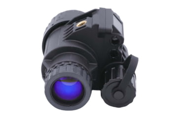 Image of RIX RNV-14 1x25mm Night Vision Monocula rwith White Tubes 1800 FOM, Black, Small, RNV14W18
