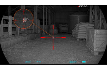 Image of RIX Tourer T50 Digital Night Vision Rifle Scope, 3.5-28x50mm, 4K UHD Sensor, F1.2 Lens, Black, RIX Tourer T50