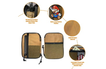 Image of Roaring Fire Brigos Pocket Organizer Pouch