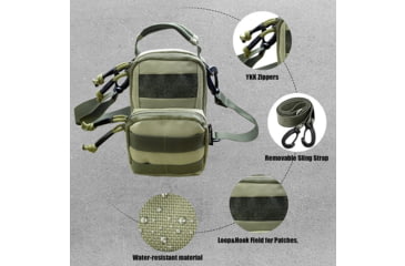 Image of Roaring Fire Brigos Pocket Organizer Pouch