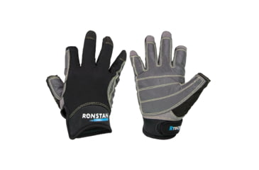Image of Ronstan Sticky Race Gloves - 3-Finger - Black - XL, CL740XL
