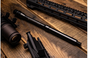 Image of Rosco Manufacturing Bloodline 5.56 NATO Barrel, M4, 12.5in, Carbine, 1-7 Twist, 1/2x28 Thread, Nitride, Black, BL-125-M4-556-7-C