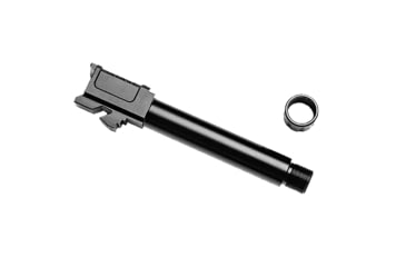 Image of Rosco Manufacturing Bloodline V2 Glock 19 9mm Luger Threaded Pistol Barrel, 4.62in, 1-10 RH, Melonite, Black, BL-G19-9MM-M-TB-V2