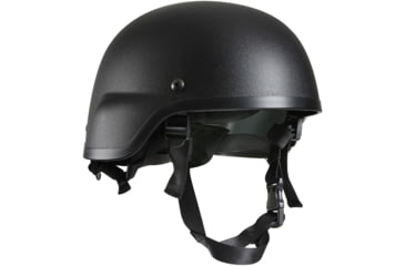 Image of Rothco ABS Mich-2000 Replica Tactical Helmet, Black, 1995-Black