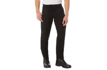 Image of Rothco Active Flex Canvas Work Pant, Black, 30, 62080-Black-28Wx30L