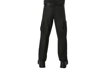 Image of Rothco Active Flex Fleece Lined Canvas Work Pants, Black, 28 Waist, 30 Inseam, 62090-Black-28Wx30L