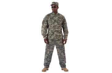Image of Rothco Army Combat Uniform Shirt, ACU Digital Camo, Extra Small, 5765-ACUDigitalCamo-XS