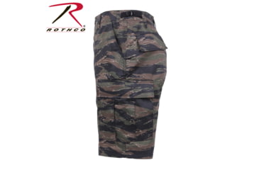 Image of Rothco Camo BDU Shorts, Tiger Stripe Camo, Small, 7085-TigerStripeCamo-S