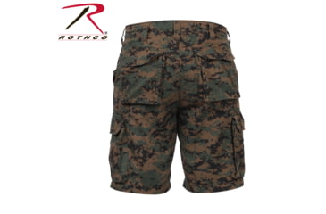 Image of Rothco Camo BDU Shorts, Tiger Stripe Camo, Small, 7085-TigerStripeCamo-S