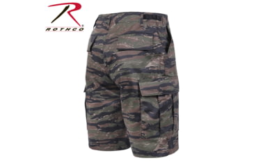 Image of Rothco Camo BDU Shorts, Tiger Stripe Camo, Small, 7085-TigerStripeCamo-S