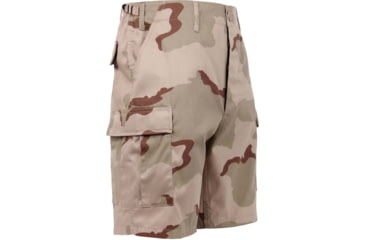 Image of Rothco Camo BDU Shorts, Tri-Color Desert Camo, Large, 7672-Tri-ColorDesertCamo-L