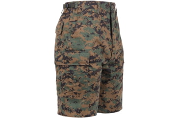 Image of Rothco Camo BDU Shorts, Woodland Digital Camo, 2XL, 65413-WoodlandDigitalCamo-2XL