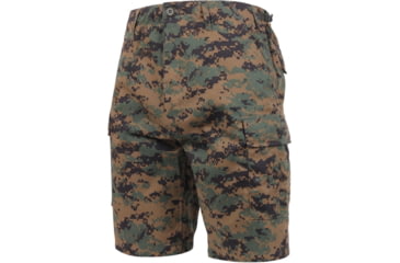 Image of Rothco Camo BDU Shorts, Woodland Digital Camo, 2XL, 65413-WoodlandDigitalCamo-2XL