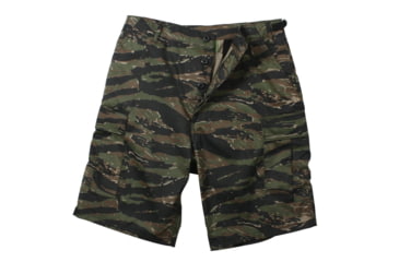 Image of Rothco Camo BDU Shorts, Tiger Stripe Camo, Small, 7085-TigerStripeCamo-S