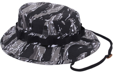 Image of Rothco Camo Boonie Hat, Urban Tiger Stripe Camo, 7 1/2, 5540-UrbanTigerStripeCamo-712
