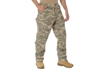 Image of Rothco Camo Combat Uniform Pants, ACU Digital Camo, S, 5755-S