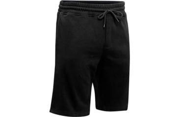 Image of Rothco Camo &amp; Solid Color Sweatshorts - Mens, Black, Small, 1755-Black-S