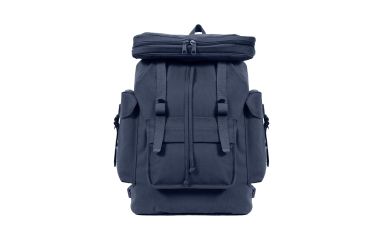 Image of Rothco Canvas European Style Rucksack, Navy Blue, 2304-NavyBlue