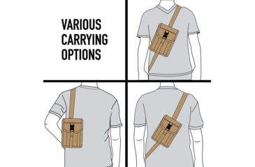 Image of Rothco Canvas Travel Portfolio Bag, Coyote Brown, 21250-CoyoteBrown