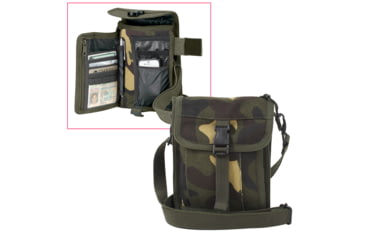 Image of Rothco Canvas Travel Portfolio Bag, Brown, 2125-Brown