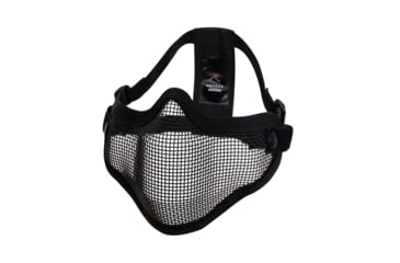 Image of Rothco Carbon Steel Half Face Mask, Black, 847-Black