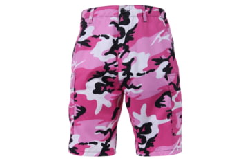 Image of Rothco Colored Camo BDU Shorts, Extra Large, Black Camo, 1817-BlackCamo-XL