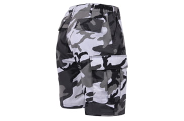 Image of Rothco Colored Camo BDU Shorts, Extra Large, Black Camo, 1817-BlackCamo-XL