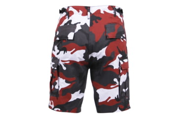 Image of Rothco Colored Camo BDU Shorts, Extra Large, Black Camo, 1817-BlackCamo-XL