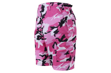 Image of Rothco Colored Camo BDU Shorts, Extra Large, Black Camo, 1817-BlackCamo-XL