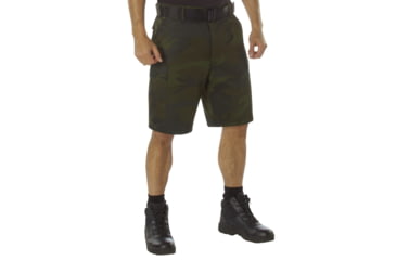 Image of Rothco Colored Camo BDU Shorts - Men's, Midnight Woodland Camo, Medium, 12040-MidnightWoodlandCamo-M