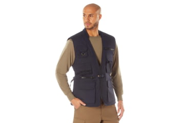 Image of Rothco Concealed Carry Plainclothes Vest - Mens, Midnight Navy Blue, Medium, 613902038462