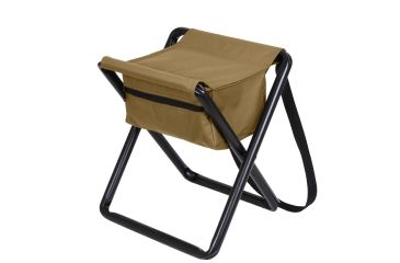 Image of Rothco Deluxe Stool With Pouch, Coyote Brown, 45460-CoyoteBrown