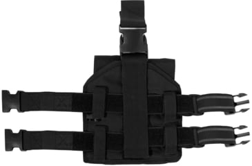 Image of Rothco Drop Leg Double Mag Pouch, Black, 10790-Black