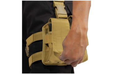 Image of Rothco Drop Leg Double Mag Pouch, Coyote Brown, 10791-CoyoteBrown
