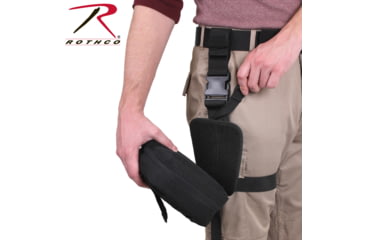 Image of Rothco Drop Leg Medical Pouch, Black, 20755-Black
