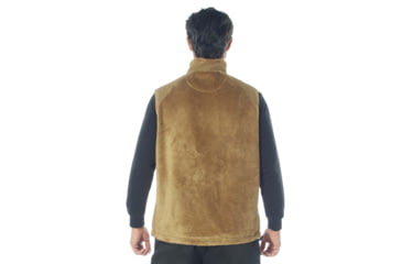 Image of Rothco E.C.W.C.S. Fleece Vest, Coyote Brown, Medium, 613902039896