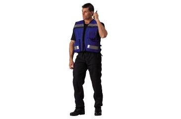 Image of Rothco EMS Rescue Vest, Blue, 9521-Blue