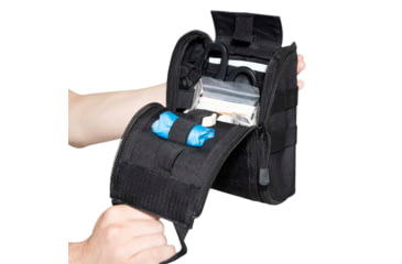 Image of Rothco Fast Action MOLLE Medical Pouch, Black, 20756-Black
