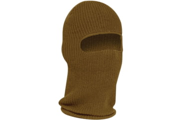 Image of Rothco Fine Knit One Hole Facemask, Coyote Brown, 15969-CoyoteBrown