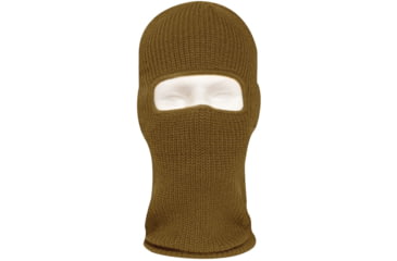 Image of Rothco Fine Knit One Hole Facemask, Coyote Brown, 15969-CoyoteBrown